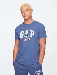 Футболка мужская GAP × Disney с логотипом 1159843321 (Синий S)