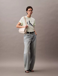 Женская футболка Calvin Klein с логотипом 1159843516 (Зеленый M)