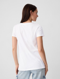 Жіноча футболка GAP з написом 1159843613 (Білий XS)
