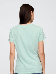 Женская футболка GAP с логотипом 1159843725 (Зеленый M)