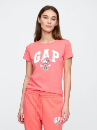 Женская футболка Disney Minnie Mouse GAP 1159843749 (Розовый S)