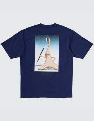 Футболка KISEIJU UT Graphic UNIQLO с принтом 1159844097 (Синий S)