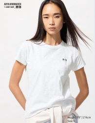 Футболка UNIQLO 1159844101 (Білий S)
