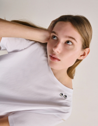 Футболка UNIQLO 1159847175 (Білий XS)