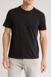 Мужская футболка Calvin Klein с логотипом 1159844241 (Черный M)