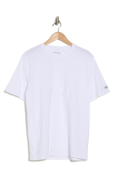 Мужская футболка Calvin Klein с логотипом 1159844385 (Белый XXL)