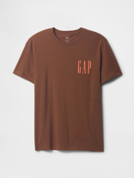 Футболка мужская GAP с логотипом 1159844294 (Коричневый L)