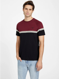 Мужская футболка Guess с логотипом 1159844342 (Бордовый M)