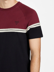 Мужская футболка Guess с логотипом 1159844343 (Бордовый XXL)