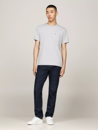 Мужская футболка Tommy Hilfiger с карманом 1159844353 (Серый 3XL)