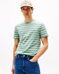 Мужская футболка Tommy Hilfiger 1159844361 (Зеленый L)