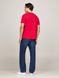 Мужская футболка Tommy Hilfiger с карманом 1159844364 (Красный L)