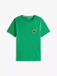Мужская футболка Tommy Hilfiger с карманом 1159844371 (Зеленый XL)