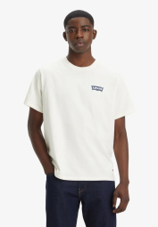 Футболка мужская Levi's с принтом 1159844379 (Молочный XXL)