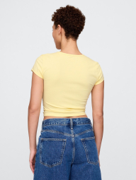 Жіноча футболка GAP 1159844746 (Жовтий S)
