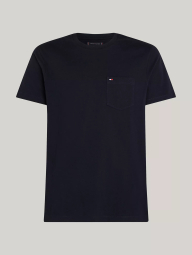 Мужская футболка Tommy Hilfiger с карманом 1159844960 (Синий S)