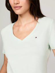 Женская футболка Tommy Hilfiger 1159844962 (Зеленый S)