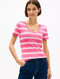 Женская футболка Tommy Hilfiger 1159844968 (Розовый M)