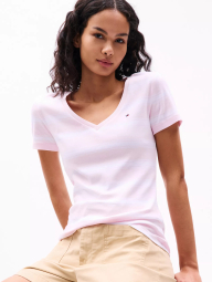 Женская футболка Tommy Hilfiger 1159844971 (Розовый M)
