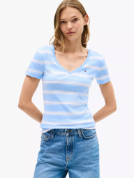 Женская футболка Tommy Hilfiger 1159844975 (Голубой S)