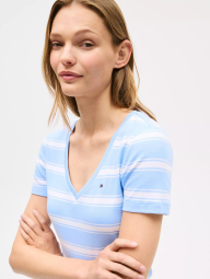 Женская футболка Tommy Hilfiger 1159844975 (Голубой S)