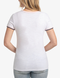 Женская футболка U.S. Polo Assn с логотипом 1159844982 (Белый S)