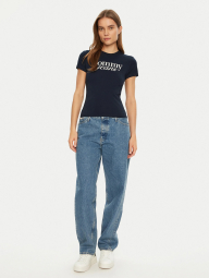 Футболка женская Tommy Hilfiger с логотипом 1159845298 (Синий L)
