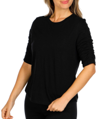Женская футболка DKNY 1159845335 (Черный M)