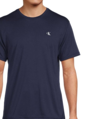 Мужская футболка Calvin Klein с защитой от УФ-лучей UPF 40+ 1159845371 (Синий M)