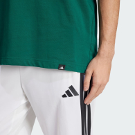Мужская футболка Adidas с логотипом 1159845535 (Зеленый M)