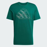 Мужская футболка Adidas с логотипом 1159845535 (Зеленый M)