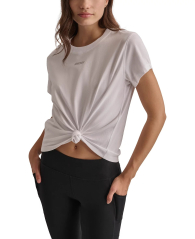 Женская футболка DKNY с узлом 1159845667 (Розовый XL)