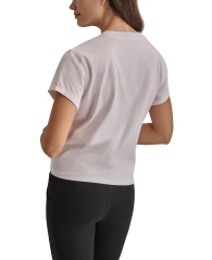 Женская футболка DKNY с узлом 1159845667 (Розовый XL)