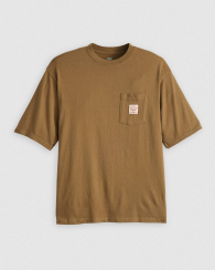 Футболка чоловіча Levi's з кишенею 1159845678 (Коричневий XS)