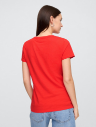 Яркая футболка GAP 1159845789 (Красный S)