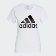 Женская футболка Adidas с логотипом 1159845815 (Белый XS)