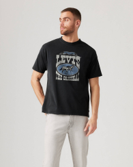 Футболка мужская Levi's с принтом 1159845823 (Черный S)