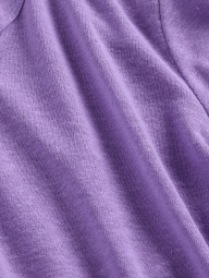 Женская укороченная футболка GAP 1159845858 (Сиреневый L)