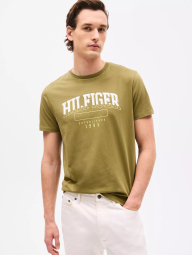 Мужская футболка Tommy Hilfiger 1159845958 (Зеленый M)
