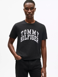 Мужская футболка Tommy Hilfiger с логотипом 1159845961 (Черный S)