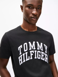 Мужская футболка Tommy Hilfiger с логотипом 1159845961 (Черный S)
