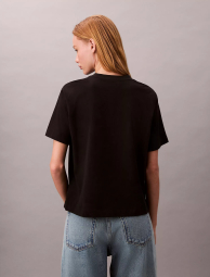 Женская футболка Calvin Klein с логотипом 1159846053 (Черный XS)