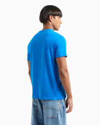 Футболка Armani Exchange с логотипом 1159846110 (Синий XXL)