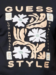 Мужская футболка Guess с принтом 1159846197 (Синий L)