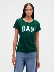 Женская футболка GAP с логотипом 1159846304 (Зеленый L)