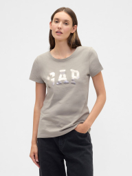 Женская футболка GAP с логотипом 1159846307 (Коричневый L)
