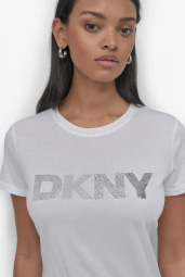 Футболка DKNY з логотипом 1159846381 (Білий M)