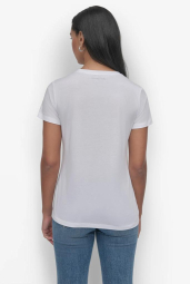 Футболка DKNY з логотипом 1159846381 (Білий M)