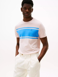 Мужская футболка Tommy Hilfiger 1159846422 (Розовый L)