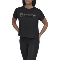 Футболка DKNY с логотипом 1159846445 (Черный M)